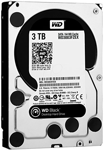 WD HDD 内蔵ハードディスク 3.5インチ 3TB WD Black WD3003FZEX SATA3.0 7200rpm 64MB Amazon.co.jp: WD HDD 内蔵ハードディスク 3.5インチ 3TB WD
