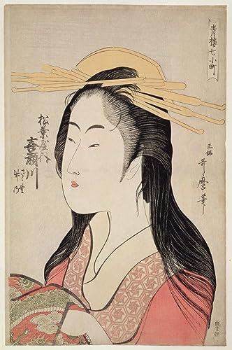 Impression d'art Kitagawa Utamaro pour habiller un grand mur vide 60x90
