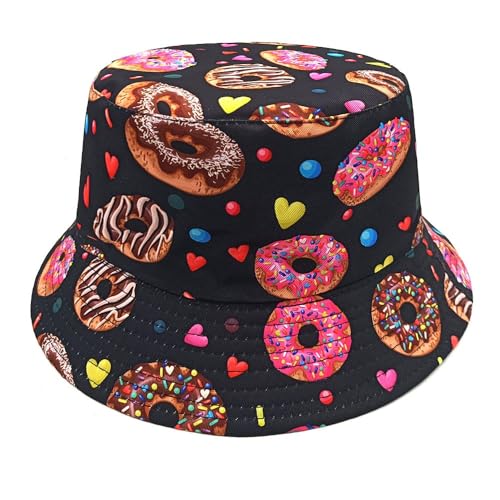 Image of Bucket Hat for Women Men,Travel Sun Beach Cap,Unisex Fishing Outdoor Boonie