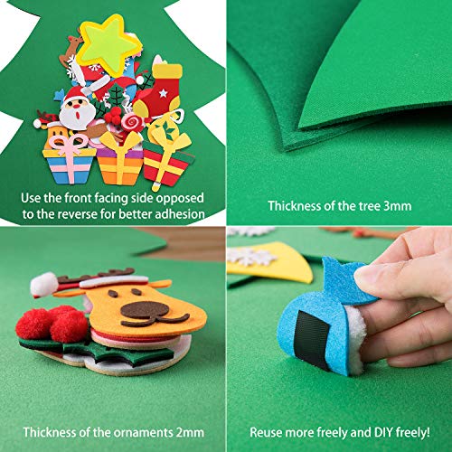 3D Felt Christmas Tree SET DROPS TO - image 5