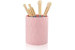 Cosmetic Storage Organizer: Enhance Your Vanity with Multipurpose Makeup Brush Cup
