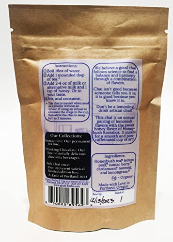 Té Lemoning Chai Instantáneo sin Cafeína miniatura 2