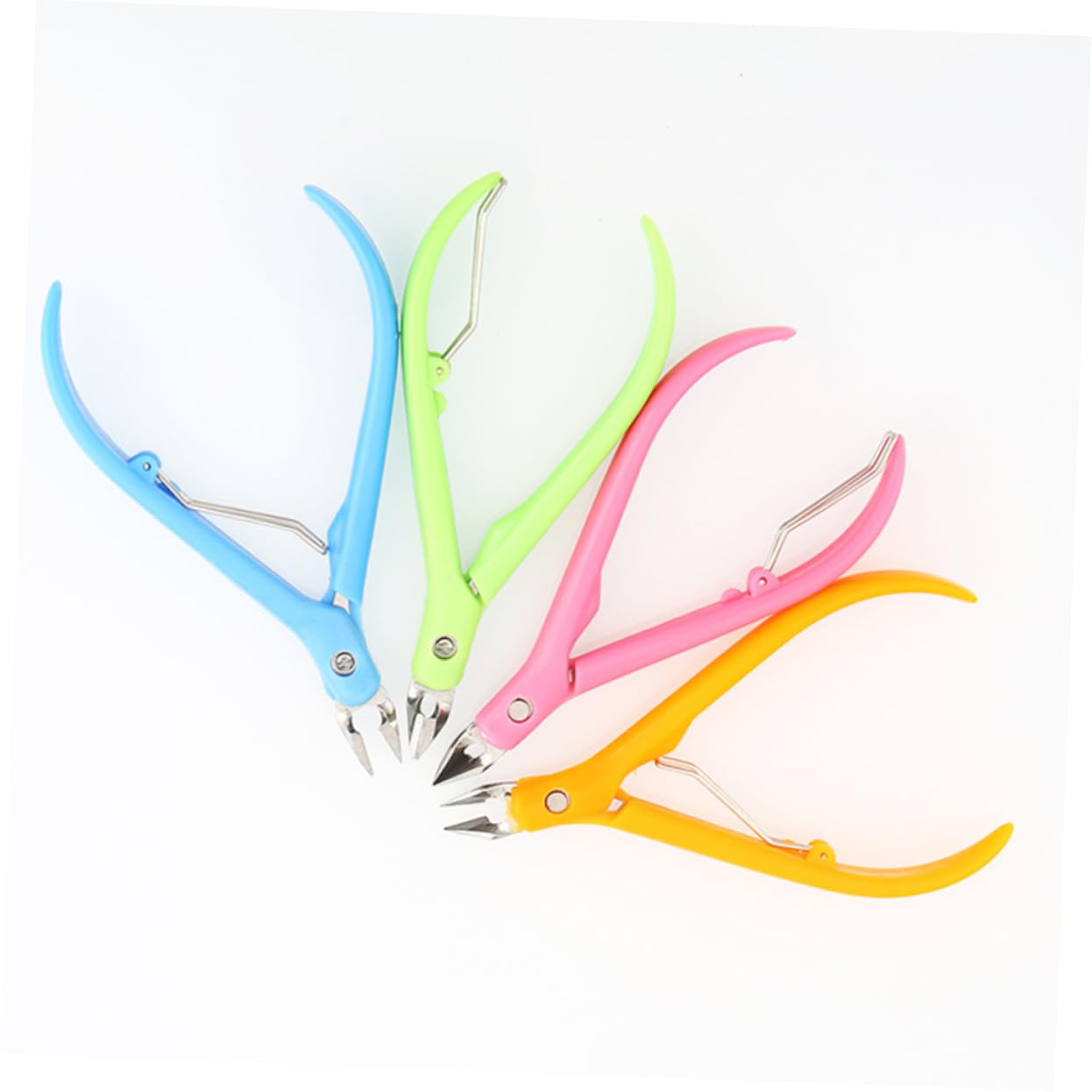 SOESFOUFU Portable Cuticle Nipper Precision Manicure Tool Smooth Mechanism for Quick Nail Touch-ups Random