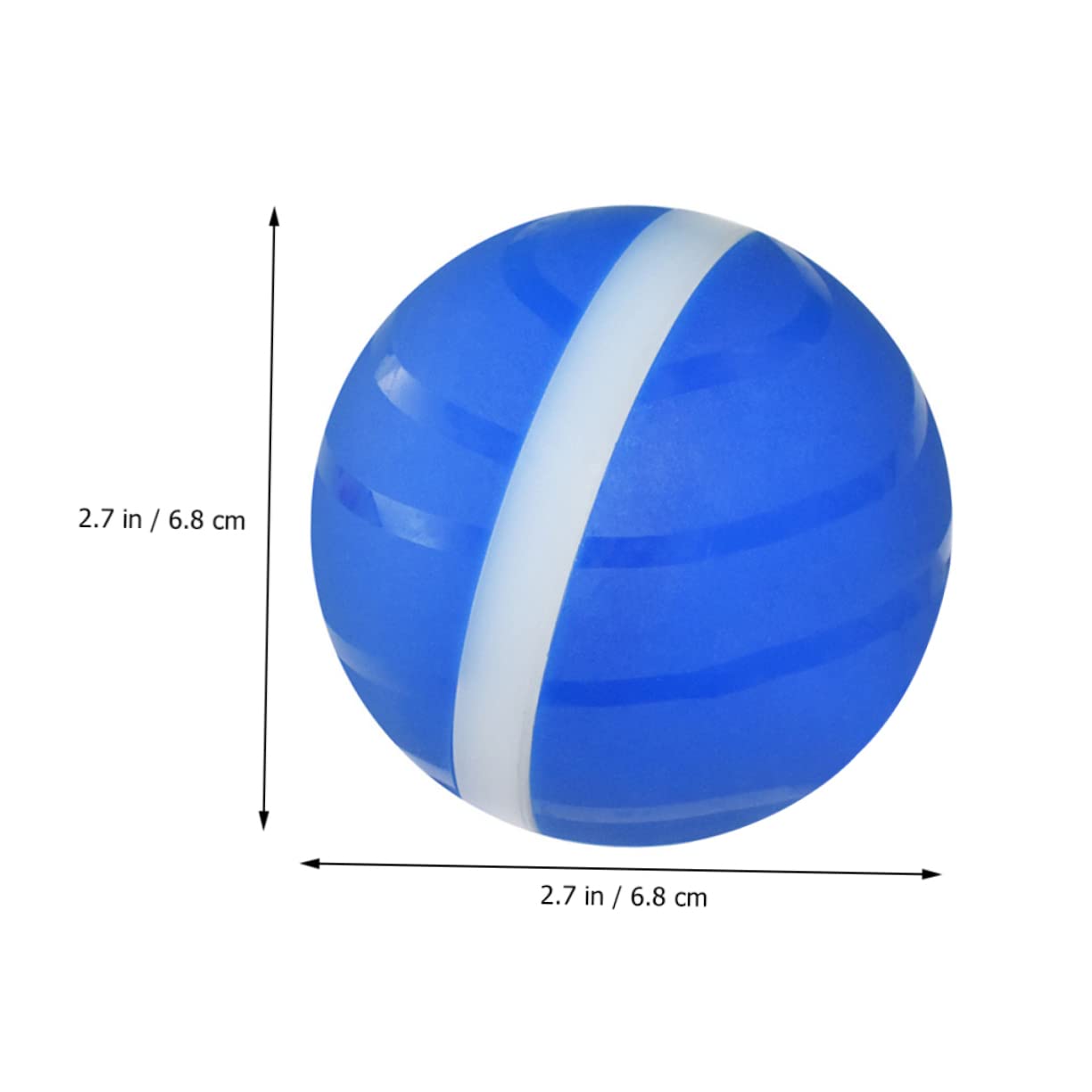TOYANDONA Pelota De Juguete para Gatos y Perros Luminosa Interactiva Recargable por USB para Interiores o Exteriores Estimula Mascotas