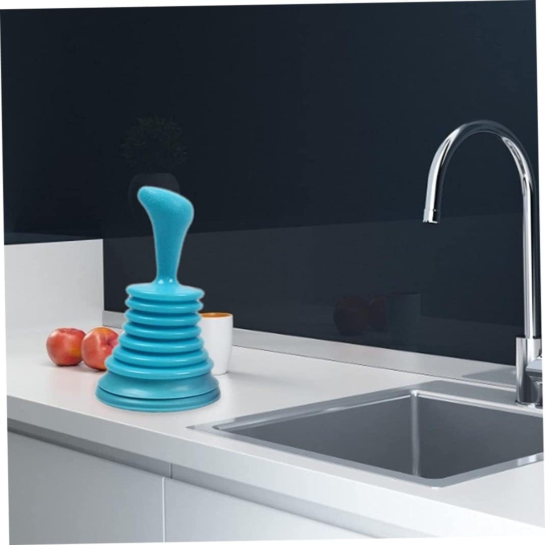 Sink Drain Cleaner Tool Sink Plunger Powerful Drain Plunger Mini Handheld Pump Cleaner for Sinks Bath Shower Kitchen image 5