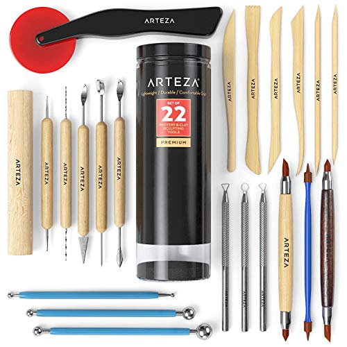Akozon Set Premium Per Scultura In Argilla Plastica - Kit Di