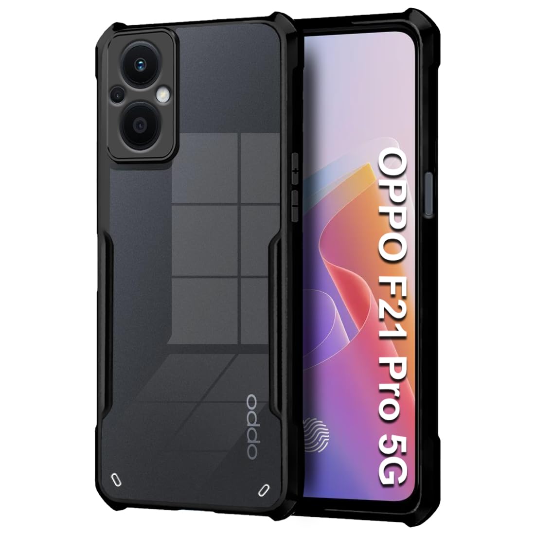 Fashionury Crystal Clear Case Back Cover for Oppo F21 Pro 5G | 360 Degree Protection | Transparent Back Cover Case for Oppo F21 Pro 5G Bumper (B0CD3XKFC6) Amazon Price History, Amazon Price Tracker