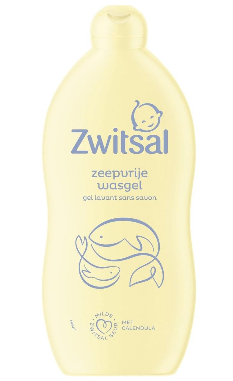 6er Pack - Zwitsal Seifenfreies Babywaschgel – Schützt die natürliche Hautbarriere – 700ml