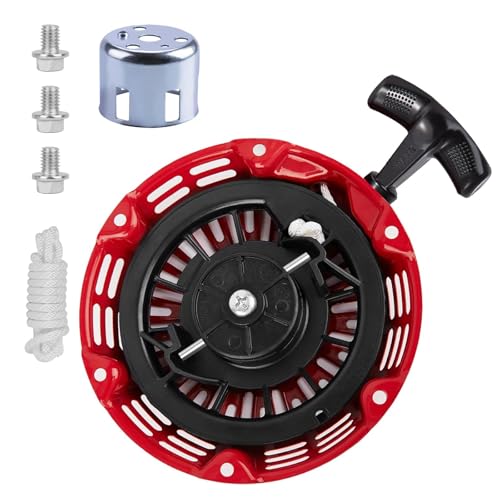Automost GX160 Pull Start Assembly Recoil Starter for Honda GX120 GX160 GX200 5.5hp 6.5hp 196cc Engine Parts 28400-Z4M-305ZB 28400-Z0T-003ZB Pull Cord Replacement