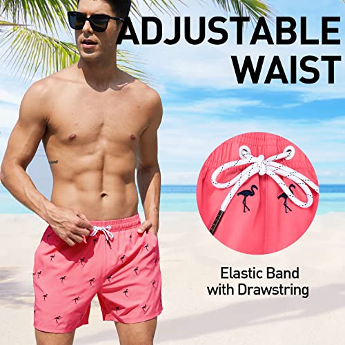 Arcweg Zwembroek voor heren en jongens, zwemshorts met compressievoering, 2-in-1, sneldrogend, strandbroek voor mannen… - Image 4