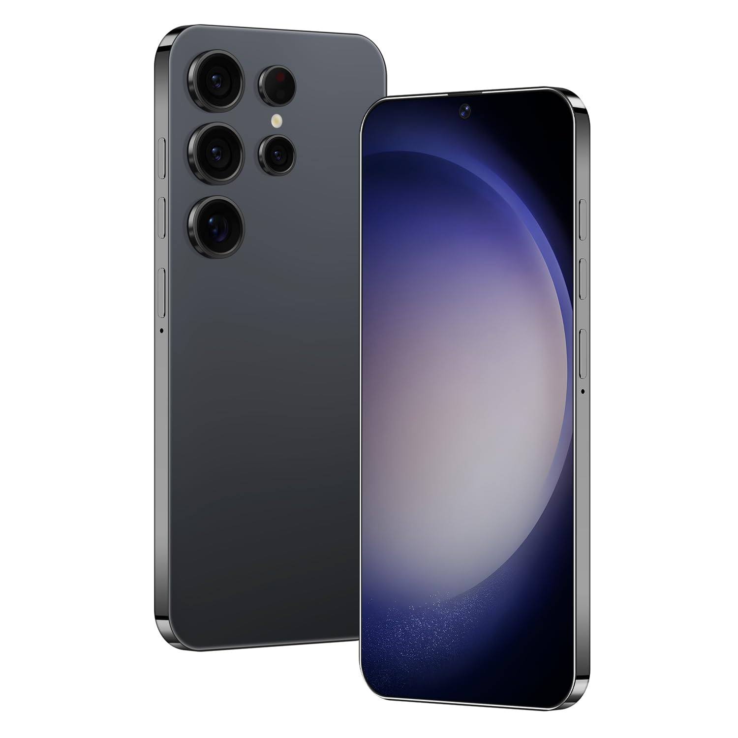 S23 Ultra Unlocked Cell Phone 4G Dual SIM Android Phone 8GB+256GB Unlocked Android Phone,7" HD+ Display,108MP+48MP Camera,6800mAh, 2025 Android Smart Phone (Titanium Black)