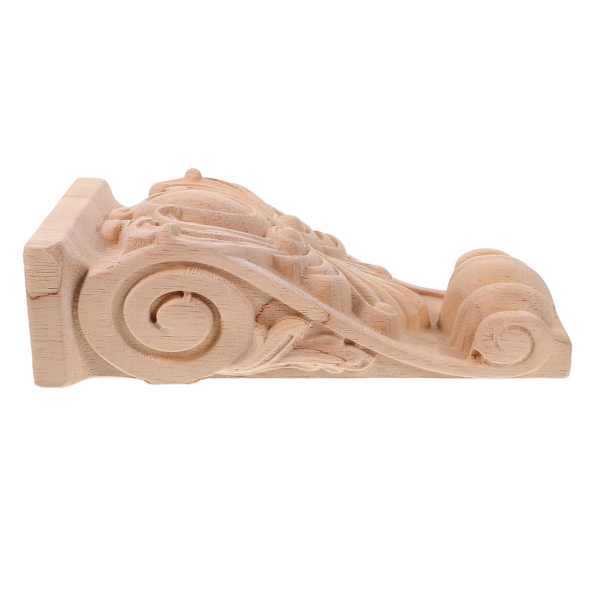 Amazon.co.jp: SEWOART 木製コーベル 木製アップリケ 木材装飾 彫刻