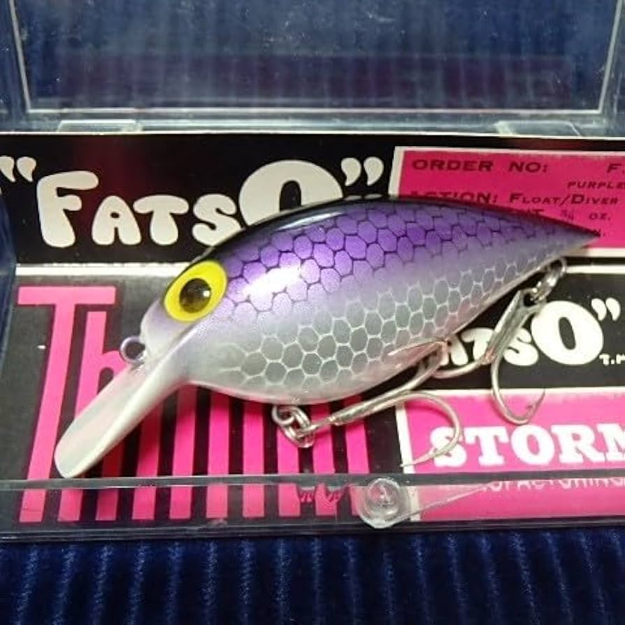希少！美品！！オールド ストーム ファッツオー 70㎜ 3個 ルアーセット 希少！美品！！オールド ストーム ファッツオー 70㎜ 3個 ルアー