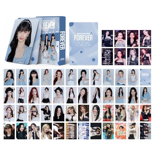 FOREVER-2 - Pack of 55 Baby Monster Photocards - Greeting Cards - Mini Merch