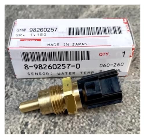 Sensor de temperatura 8-98260257-0 original Isuzu para maquinaria de fábrica
