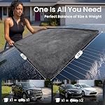 Microfiber Car Drying Towel Set for Detailers, 36 x 24 & 16 x 16 in - Image 3
