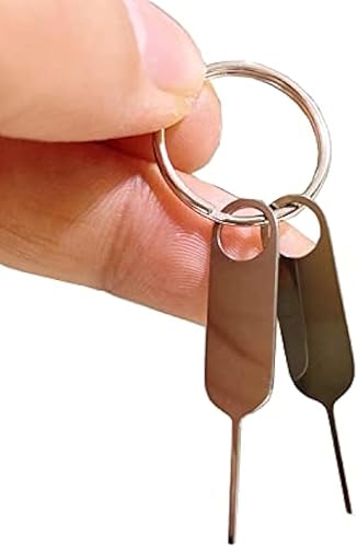 Eaglewireless - Bandeja universal Sim SD para tarjetas SD, herramienta de extracción de apertura, pin de expulsión para llavero para teléfonos