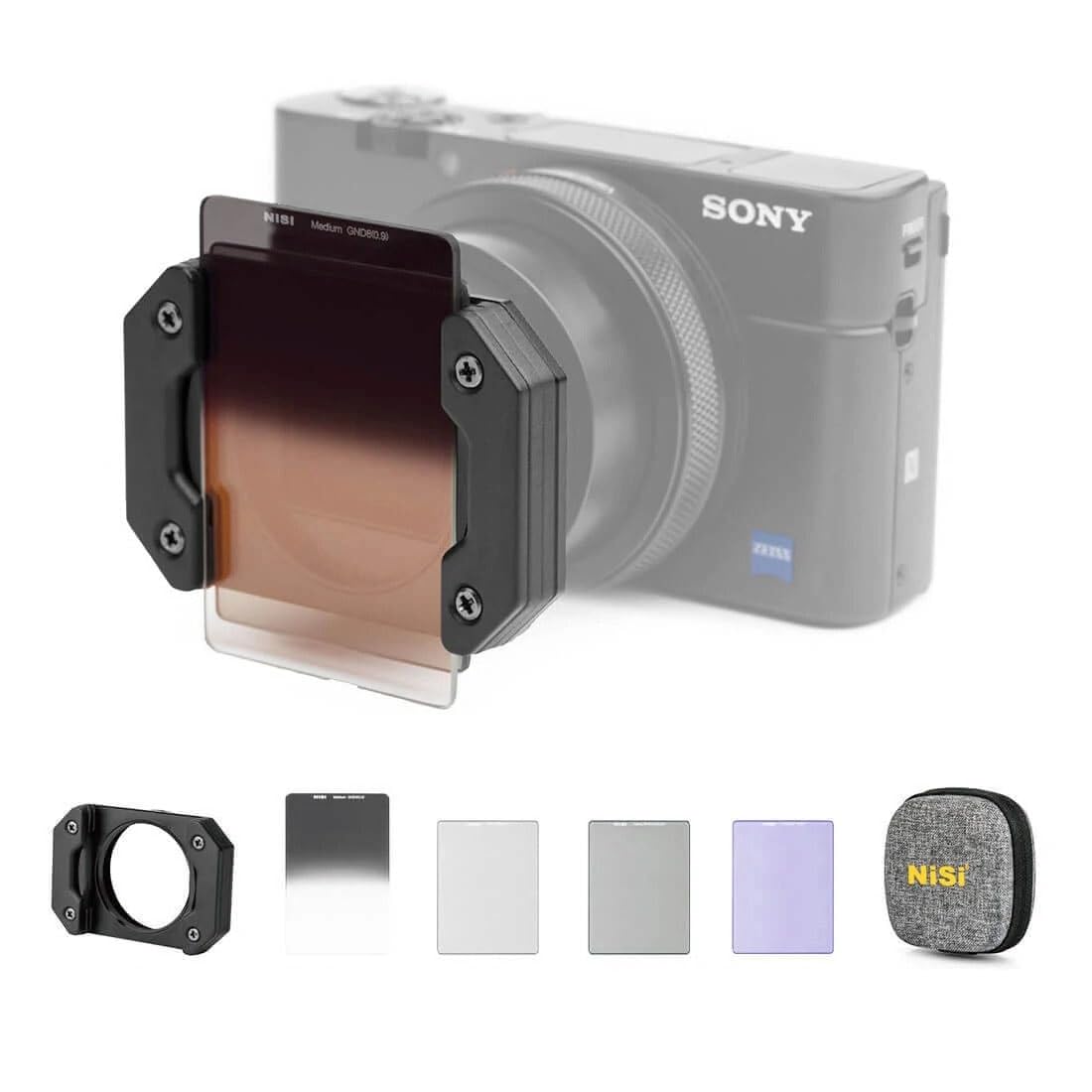 NiSi Filter Kit für die Sony RX100 VI M6 / RX100 VII M7 - Professional Kit