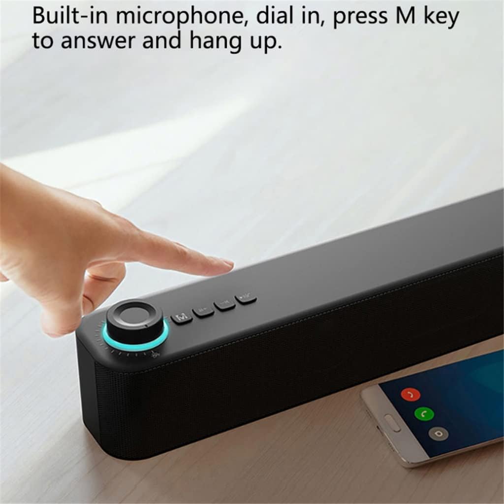 Computer Speakers Speaker Surround Sound Subwoofer for PC Laptop Wired Music Player Mini Soundbar