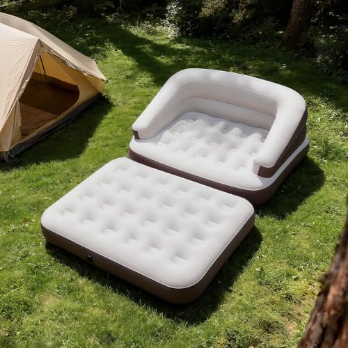 Aurairskovy Inflatable Folding Sofa Bed, Twin-Size by Generic - Used condition - Image 9