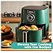 270+ Foods Air Fryer Cooking Guide Magnetic, Air Fryer Cheat Sheet Magnets Cooking Guide Booklet, Air Fryer Accessories for Air Fryer Cooking Guide Flip Chart, Air Fryer Temp and Time Chart