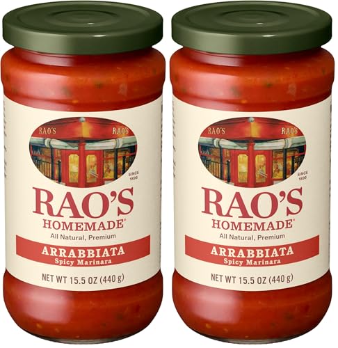 Image of Rao's Homemade Arrabbiata Sauce Made with Italian Tomatoes, 15.5 oz (Pack of 2)