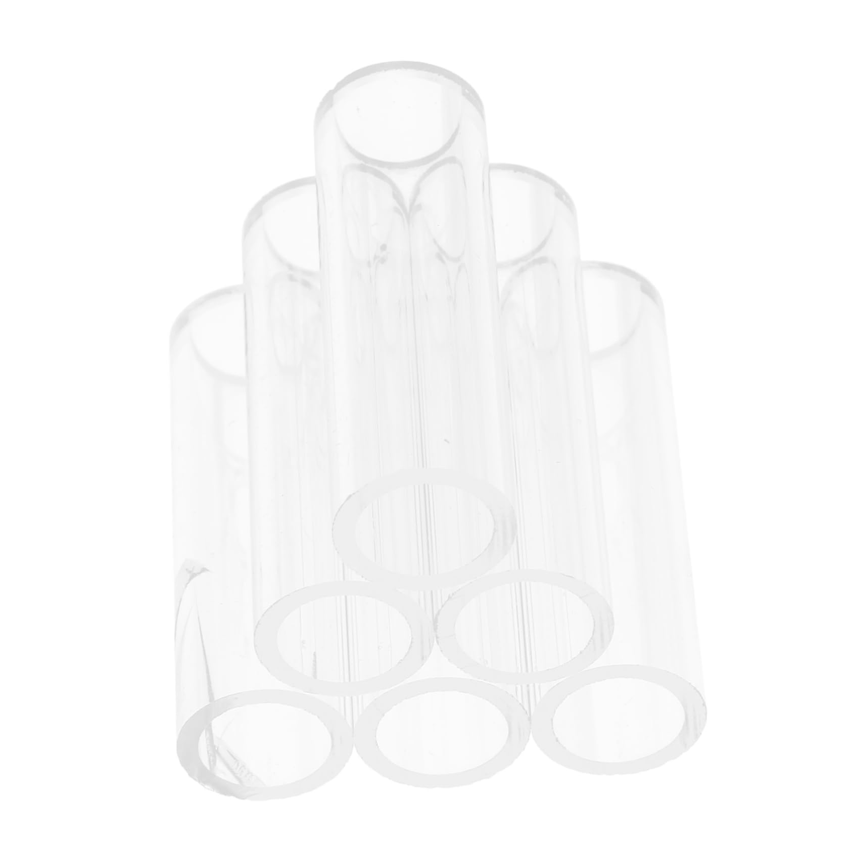 YARNOW 6holes Acrylic Shrimp Breeding Tube Versatile Fish Tank Shelter for Shrimp Turtles and Aquatic Pets Aquarium Decor