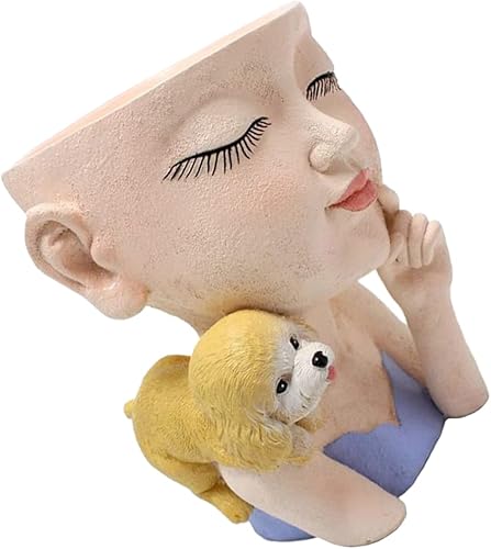 Miniatura 2 de ARTIBETTER 2 piezas de diseño creativo y exquisito de cactus decorativo para interiores plantas de cultivo encantadoras macetas para el hogar jarrón