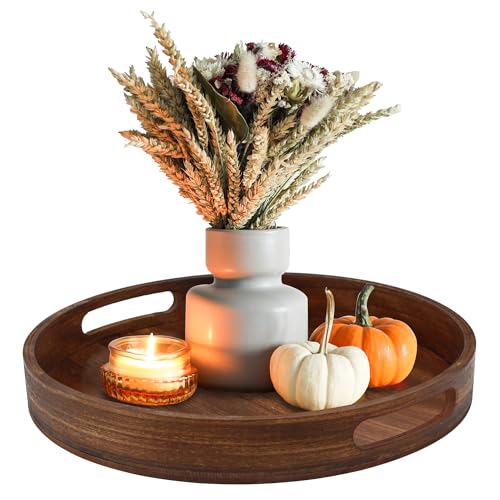 FramePro Serving Trays 12" Round for Wooden Coffee Table -