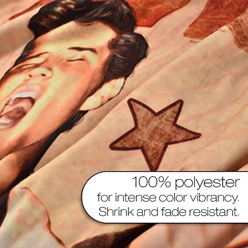 Elvis Presley On Stage Rock ‘N’ Roll 36”X58” Fleece Throw Blanket #TOP4