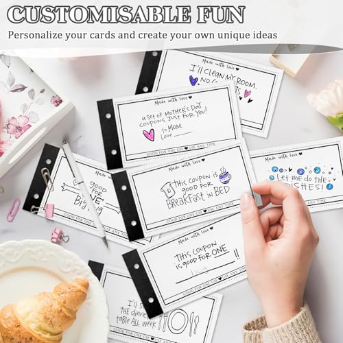 Juleasel Blank Coupon Book For Him Her thumb #3