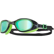 TYR Special Ops 2.0 Mirrored Adult Fit Swim Goggle Green/Black