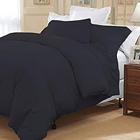 Vista 36 de Lujosa funda de edredón suave de 800 hilos, 100% algodón egipcio, tamaño Queen de gran tamaño (98 x 98 pulgadas), 1 funda de edredón con cierre