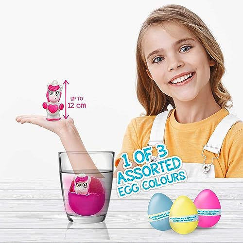 MEGGA EGG Mini Unicorn - Einhorn Überraschungseier , Schlüpfendes Ei mit Figur zu sammeln