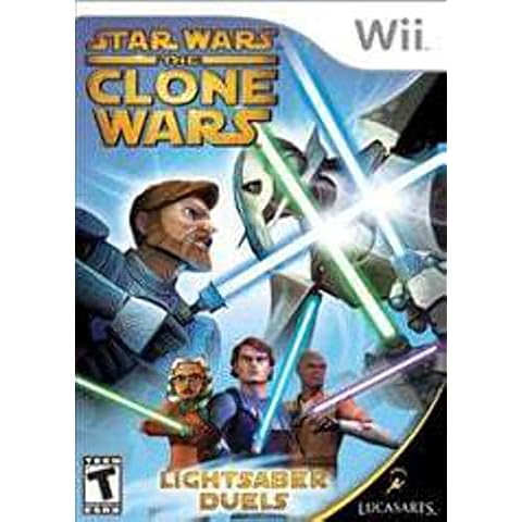Star Wars the Clone Wars: Lightsaber Duels - Nintendo Wii Cover
