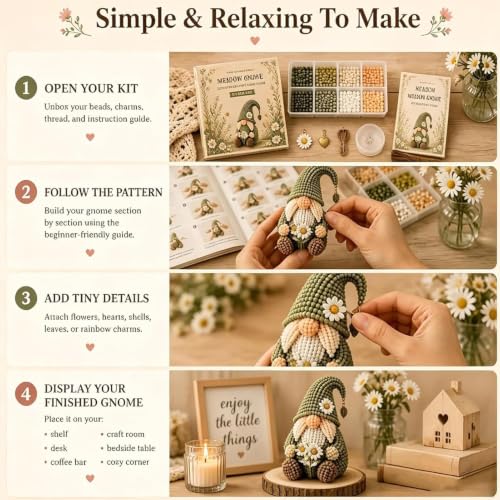 Kit de cuentas 3D ideal para regalar en cumpleaños y fiestas especiales 5