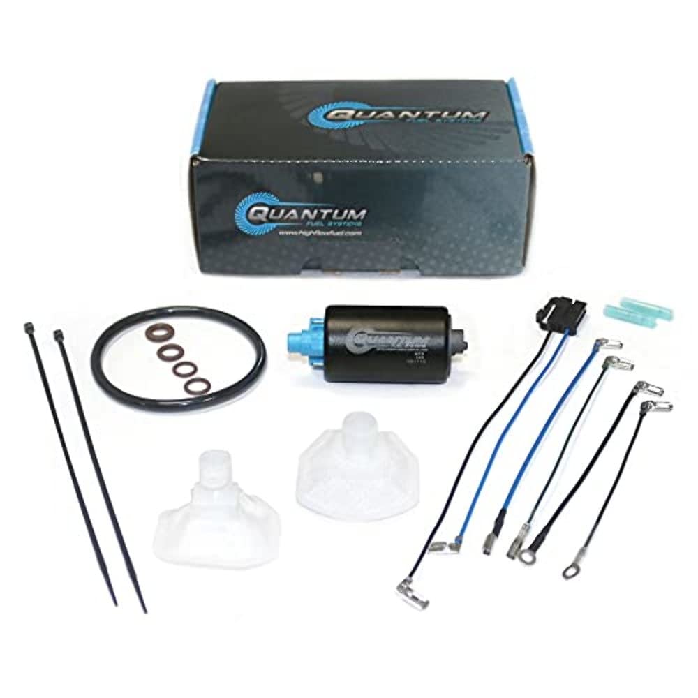 EFI Fuel Pump w/Strainer Compatible with Kawasaki Honda Suzuki Yamaha HFP-386-U by Quantum Fuel Systems