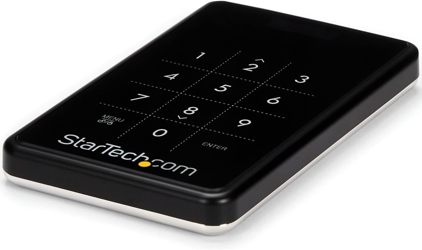 StarTech.com USB 3.0 Hard Drive Enclosure - Encrypted SATA Hard Drive to USB - HDD/SSD Enclosure with Password Protection (S2510BU33PW)