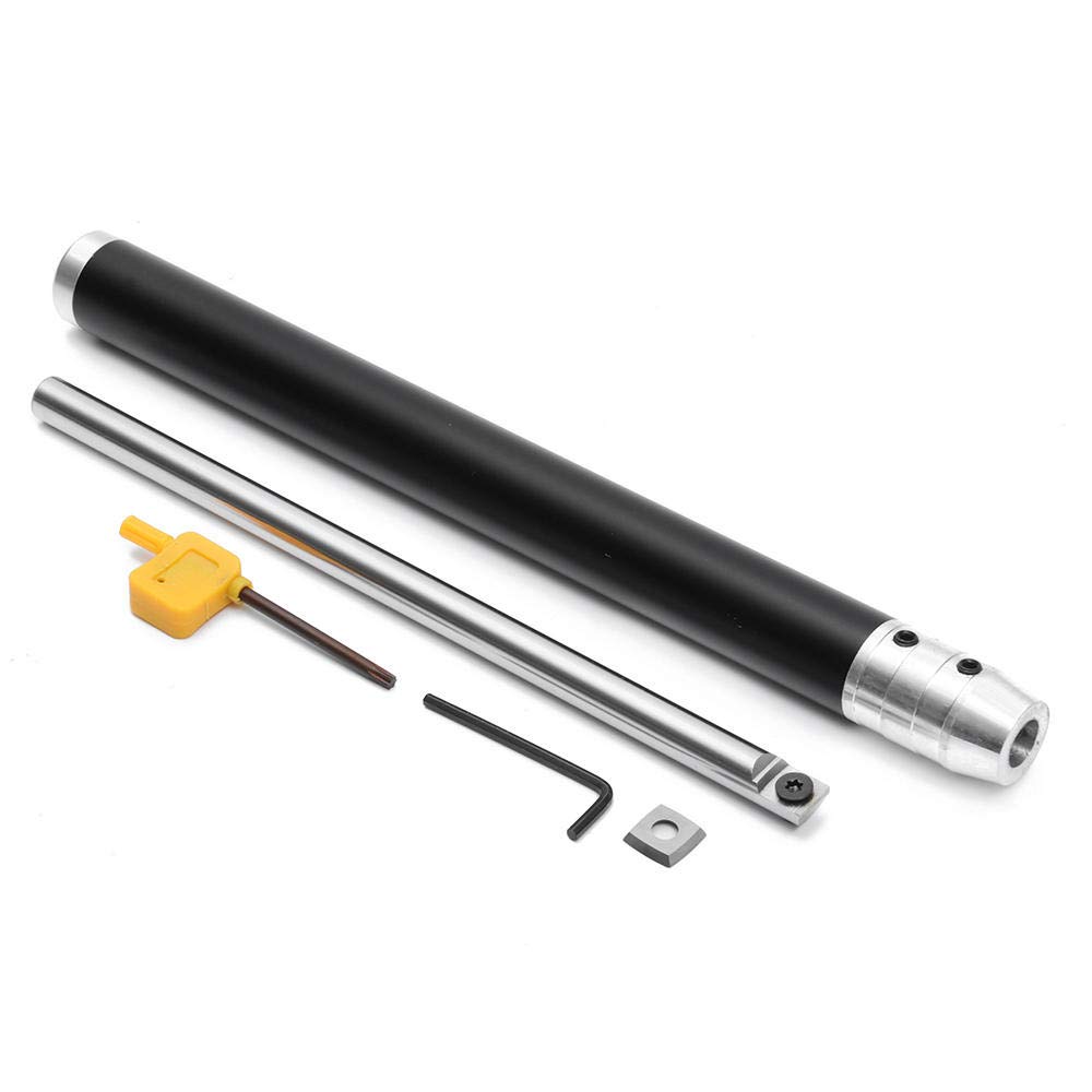TASP-Outils De Tournage Du Bois Avec Pastilles Au Carbure, Outil De Creusage Col De Cygne, Manche En Aluminium, 6 En 1