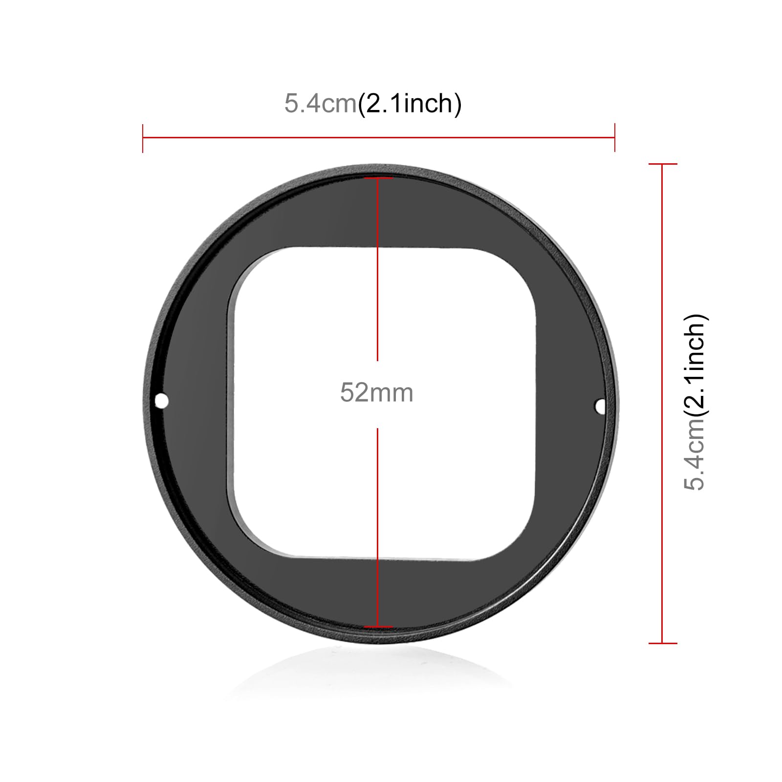 PULUZ Adaptador de filtro de lente UV de 52 mm para Insta360 Ace Pro, accesorios de cubierta de lente de cámara para Insta360 Ace Pro