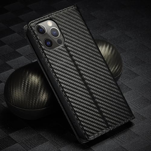 Coque iPhone 12 Pro Max avec porte-cartes et fermoir magnétique - 2