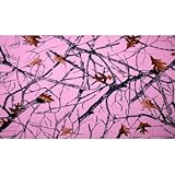 Leaves Pink Camo Doormat