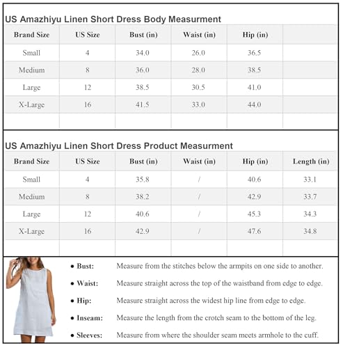 Robe d'été lin anti-chaleur fluide avec poches amples pour morphologie S-XL - 5