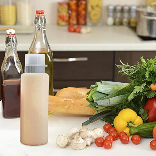 Garrafas de Molho de Salada,Garrafa Squeeze Condimento - Frasco de ketchup de condimento, dispensado