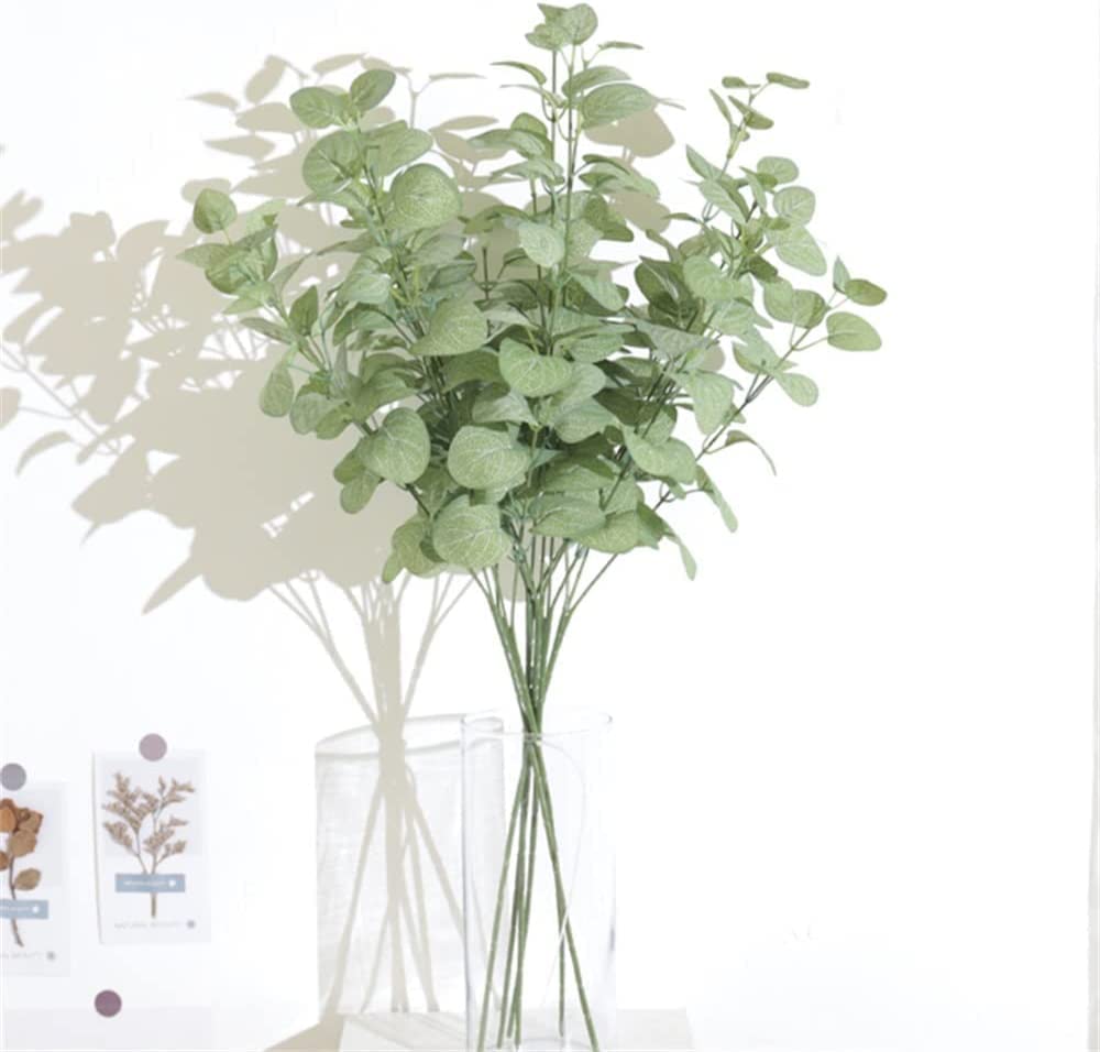SATYAM KRAFT 4 Pieces Artificial Eucalyptus Gingko Leaves Flowers Bunch for Christmas,Wedding, Gifting, Home, Room,Table,Decoration,Valentine(Without Vase)(Green)(Fabric) (B0BNVT93SD) Amazon Price History, Amazon Price Tracker