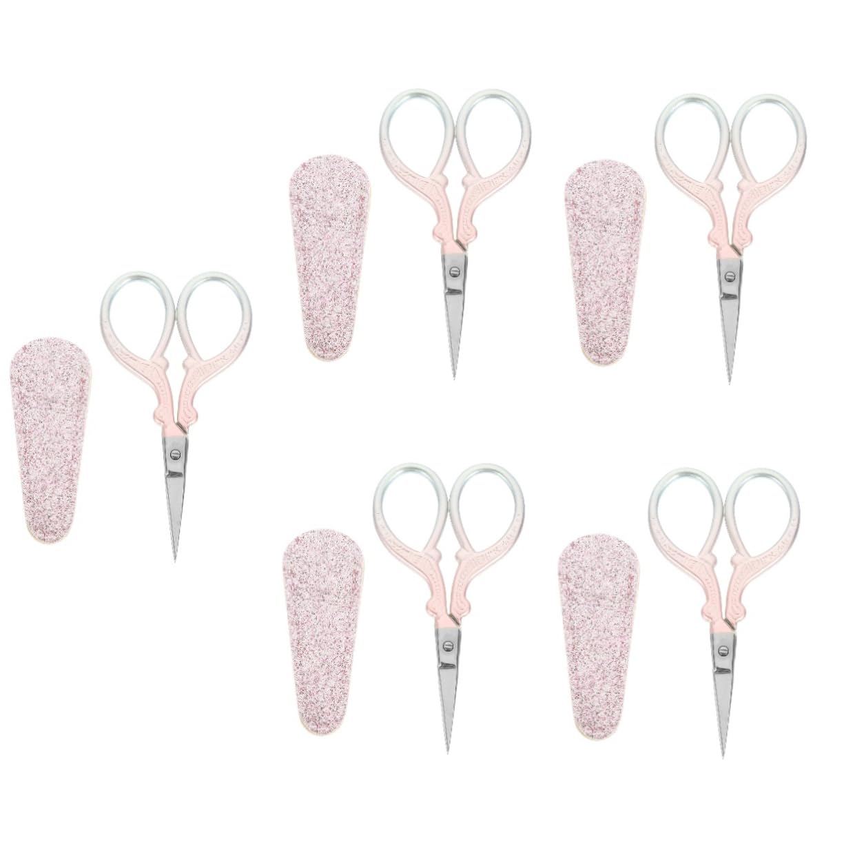 SEWACC 5 Pièces Ciseaux À Coudre Outil De Cils Outils De Crochet De Coupe Ciseaux En Tissu De De Broderie À Cils De Couture s D'Artisanat