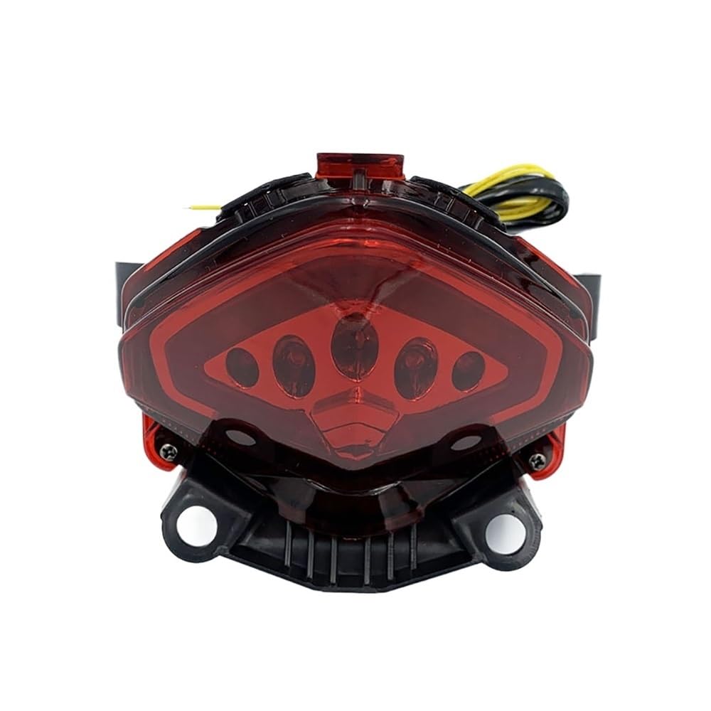 Stop Luce Posteriore Moto Luce di Stop Posteriore A LED, Indicatore di Direzione per CB500F, CBR500R, CB500X, CB400X, CBR400R 2013-2015, 14, Lampada Lampeggiante Integrata per Moto