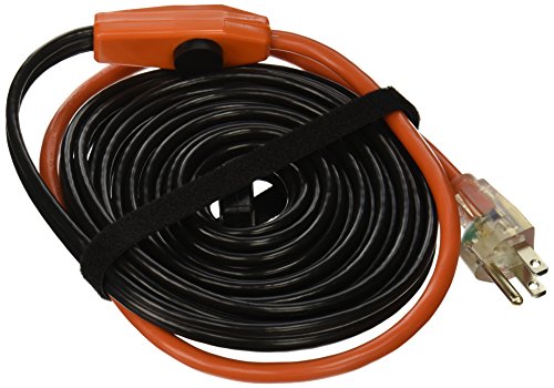 Image of Frost King HC24A Automatic Electric Heat Kit Heating Cables, 24 Feet, Black, Ft