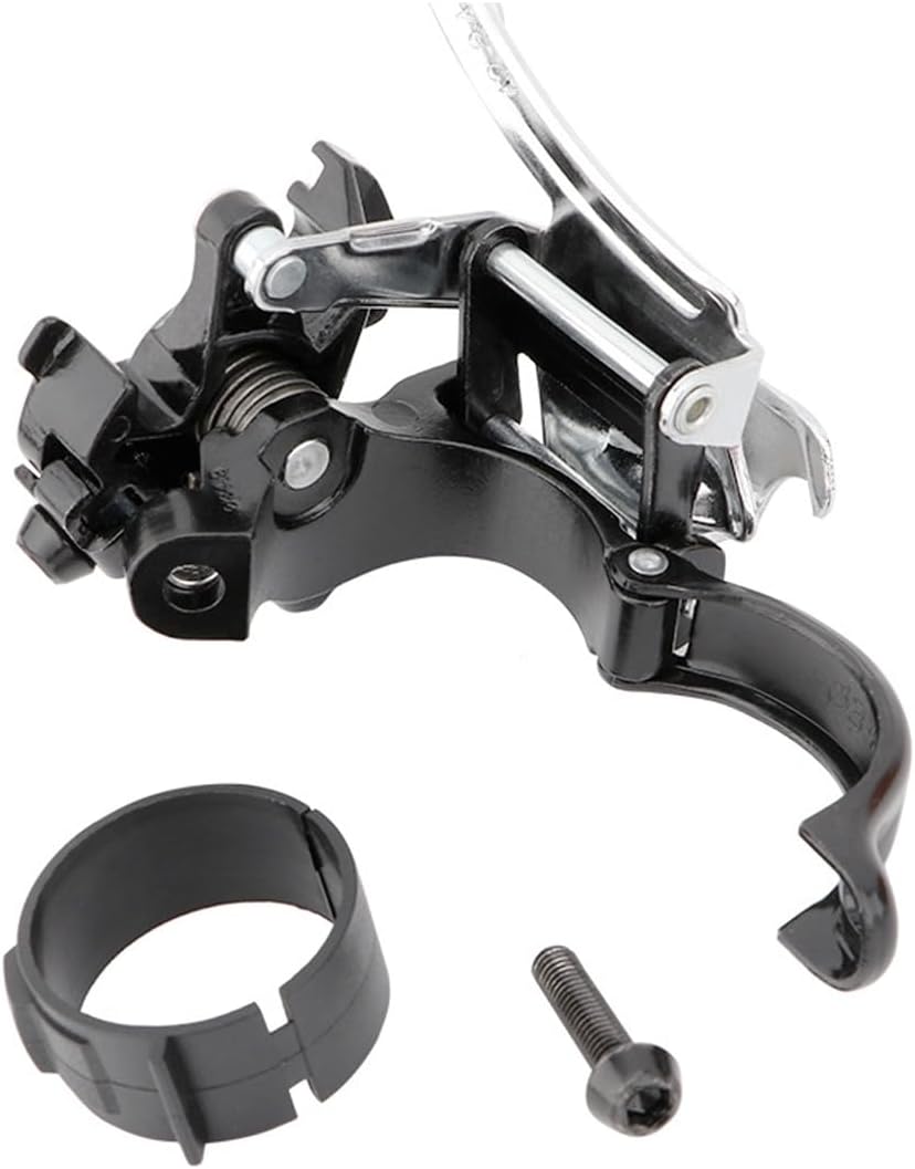 Front derailleur, 3-Speed Bicycle derailleur Compatible with 31.8 / 34.9mm Tube Diameter for MTB Mountain Bike (7/8/9 Speed)