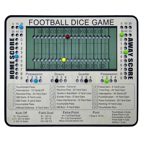 Poliveyy Football Dice Game